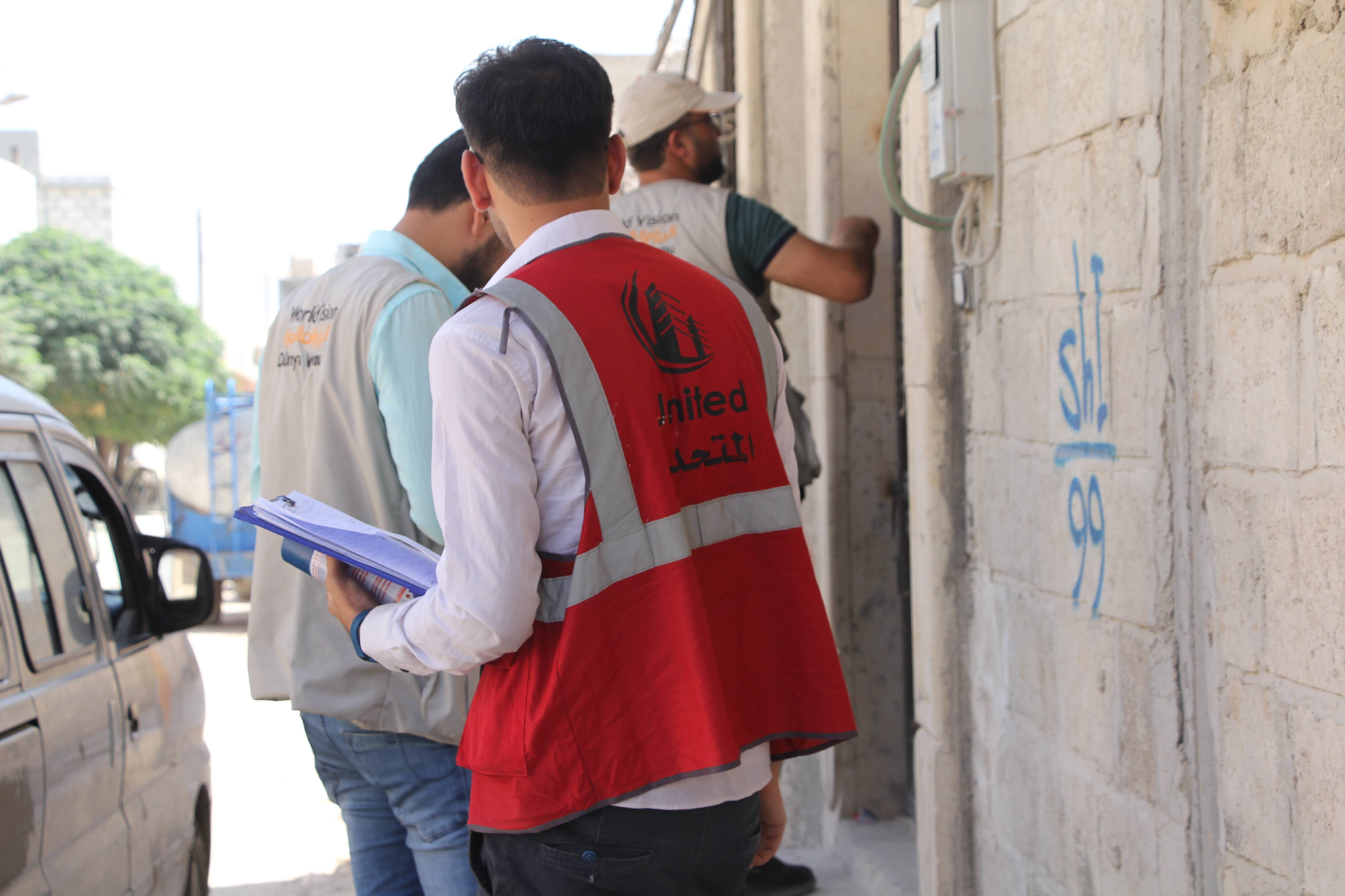 مشروع إعادة ترميم 127 منزل في اعزاز و كفركلبين