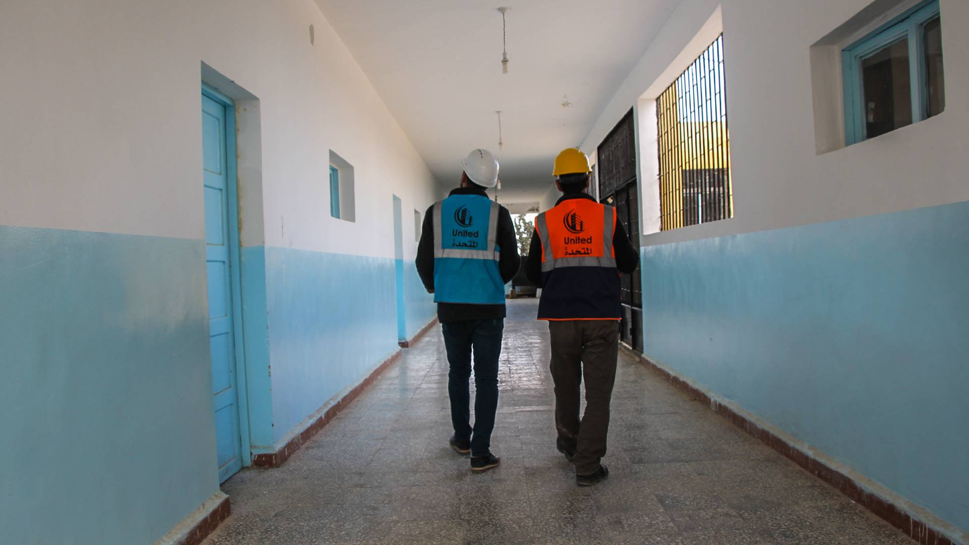 بناء شبكة لتغذية المياه 